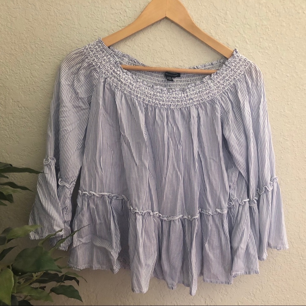 AE striped top